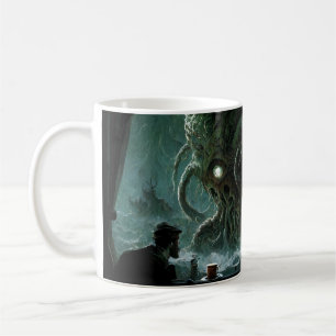 H.P. Lovecraft café citation mug