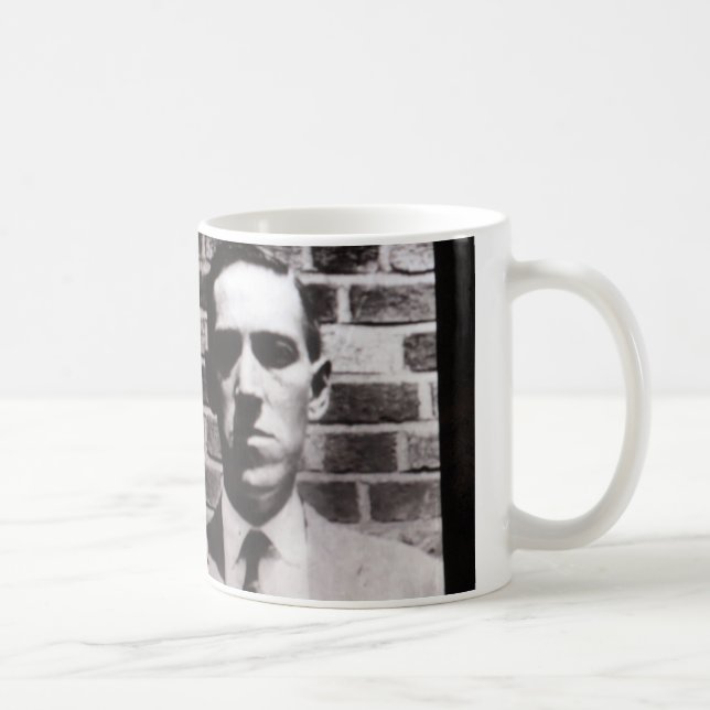 H.P. Tasse de portrait de Lovecraft (Droite)