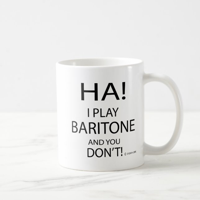 Ha Baritone Café Mug (Droite)