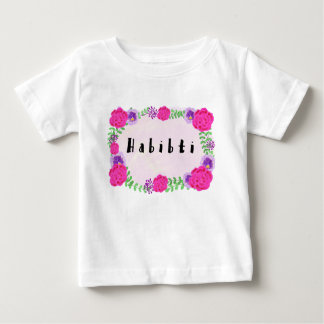Habibti Habibi t-shirt arabe pour enfants
