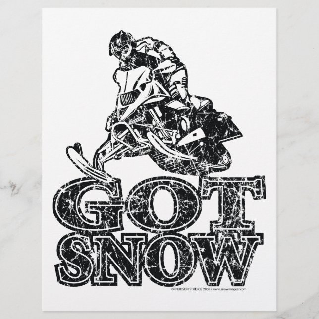 Habillé à la neige (Devant)