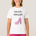 Habille Anniversaire Soeur T-Shirt<br><div class="desc">Célébrer un anniversaire est une affaire de famille ! Obtenez des chemises assorties pour toute la famille afin que vous puissiez célébrer dans le style. Non seulement c'est amusant de faire correspondre le thème, mais cela permet aux autres parents de savoir facilement qui sont les hôtes de la fête !...</div>