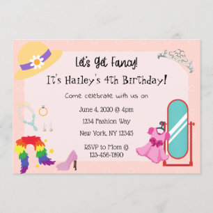 Habille Fashion Party Invitation