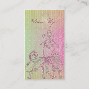 Habille-toi ! Cartes de visite