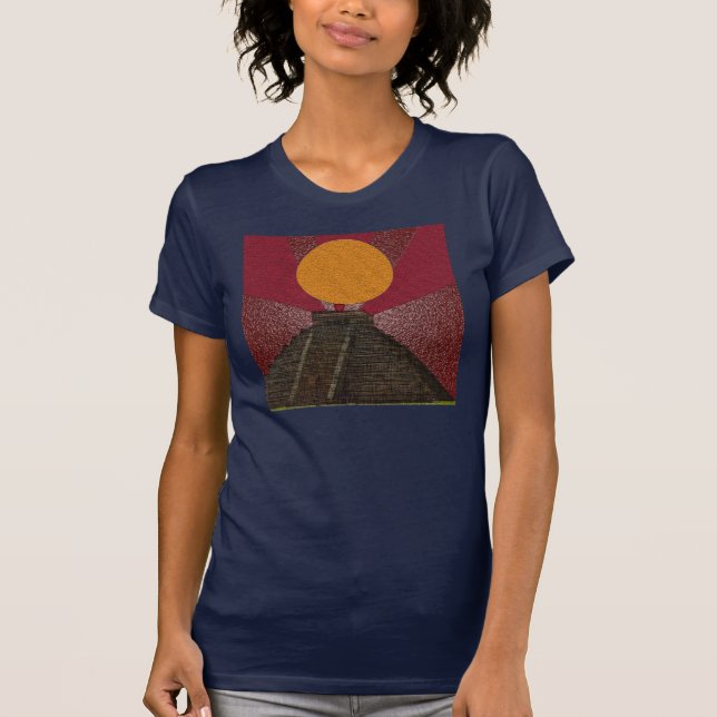 Habillement "Chichen maya Itza " de T-shirt de (Devant)