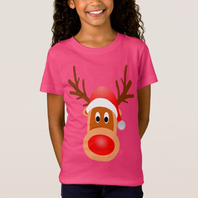 Habillement de T-shirt d'enfant de Rudolph Père (Devant)