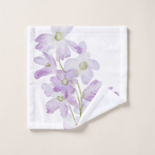 Habillement imprimé couleur lilas illustré à la ma