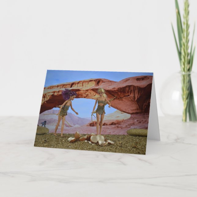 Habitat Préhistorique. Carte (Devant)