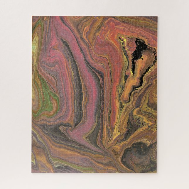 Habitude d'aimer 1 Puzzle abstrait (Vertical)