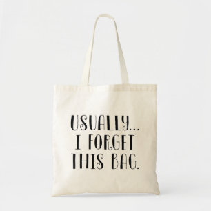 Habituellement... J'Oublie Ce Sac