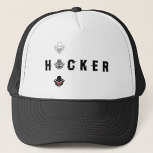 Hacker Casquette gris