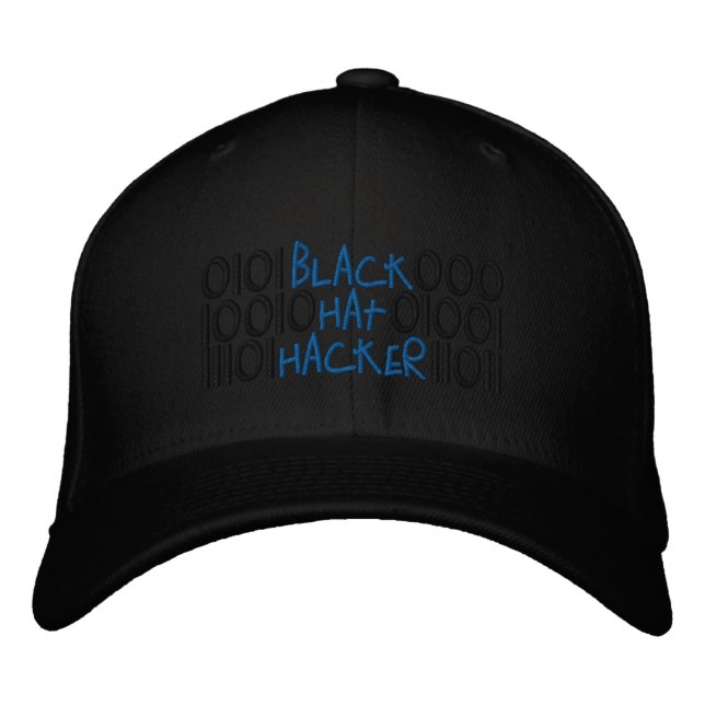HACKER CASQUETTE NOIR (Devant)