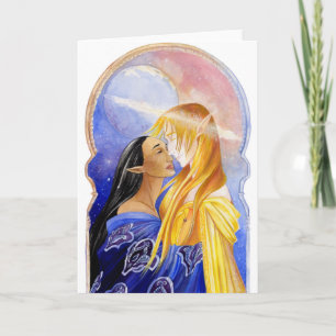 Hadara et la carte de voeux du Roi Blank de Sun