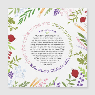 Hafrashat Challah Yehi Ratzon Bénédiction