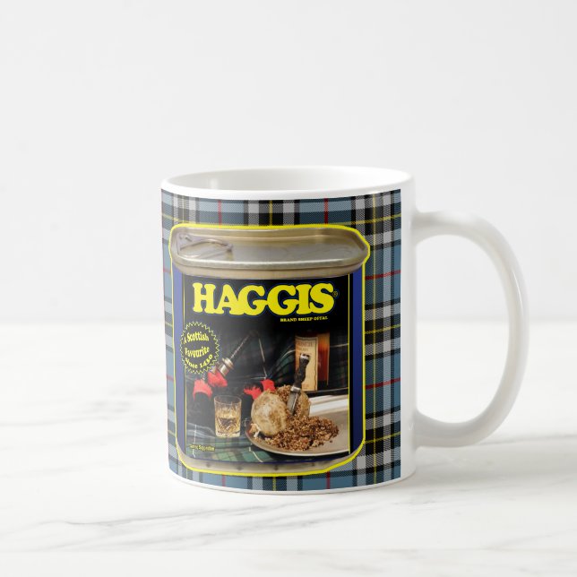 Haggis Brand Sheep Offre Tartan Mug (Droite)