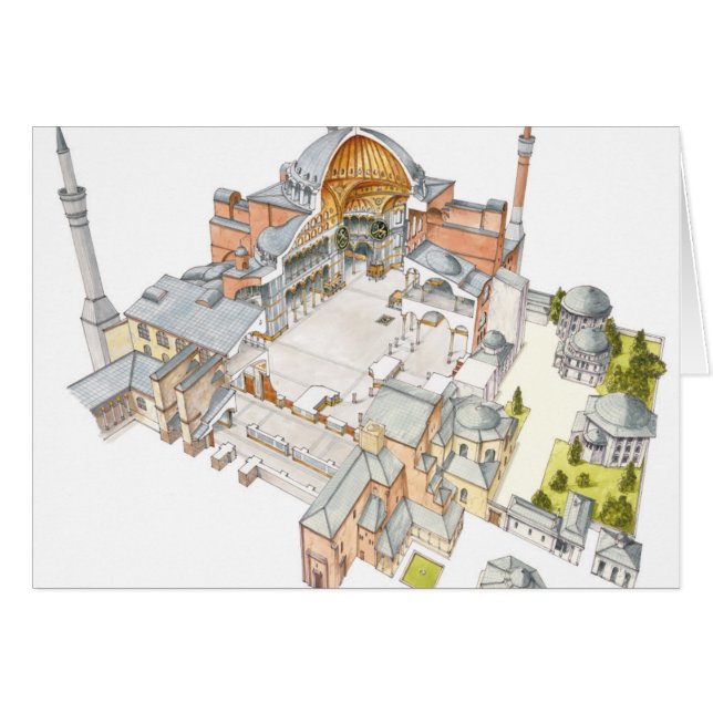 Hagia Sophia. Istambul Turquey. (Devant horizontal)