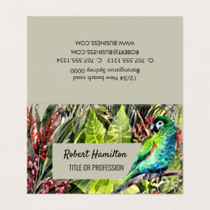 Hahn´s Macaw perroquet aquarelle peinture