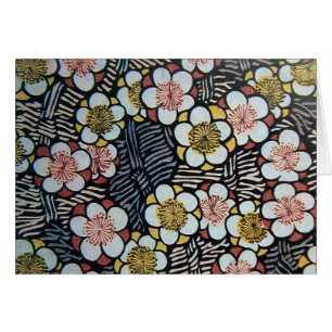 HAIKU / FLEURS DE PRINTEMPS NOIR BLANC ROSE JAUNE