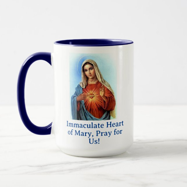 Hail personnalisée Mary Mug (Gauche)