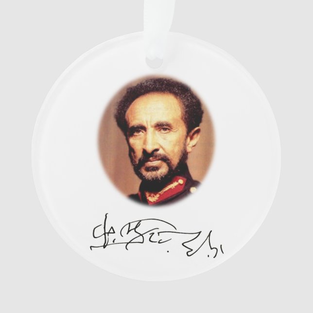 Haile Selassie (devant)
