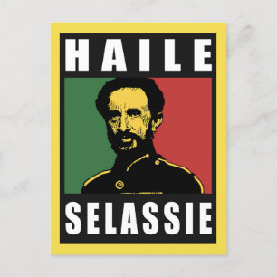 Haile Selassie - HIM - Rastafari - Carte postale