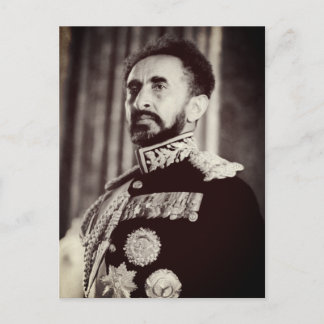 Haile Selassie - HIM - Rastafari - Carte postale