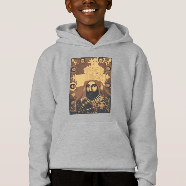 Haile Selassie Jah Rastafari Art Moderne Rasta (Devant)