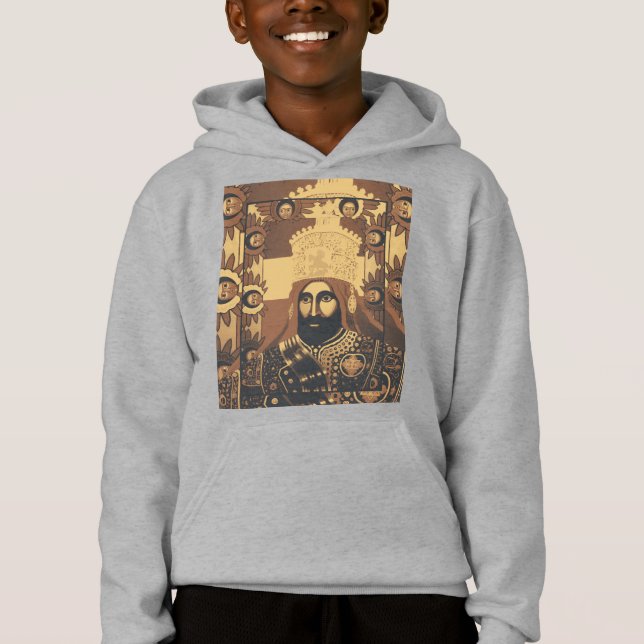 Haile Selassie Jah Rastafari Modern Art Rasta (Devant)