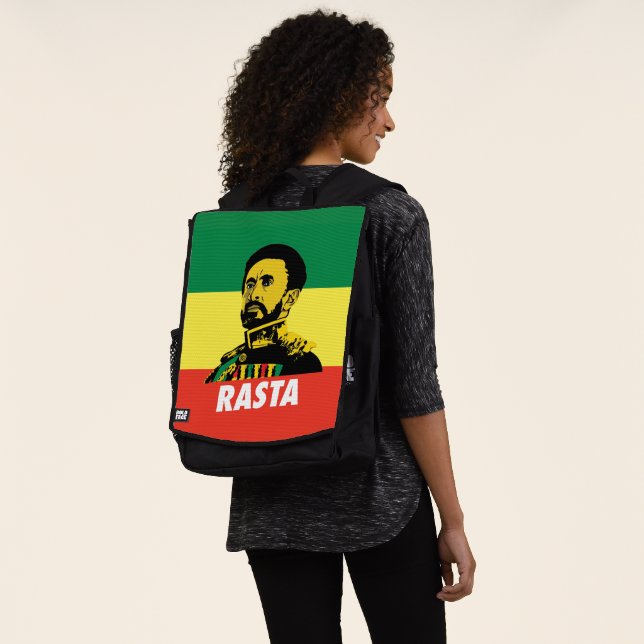 Haile Selassie - Jah Rastafari - Reggae Sac à dos (Porté)