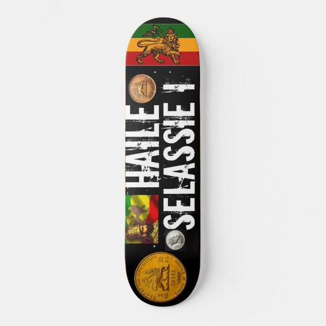 HAILE SELASSIE Skateboard (Recto)