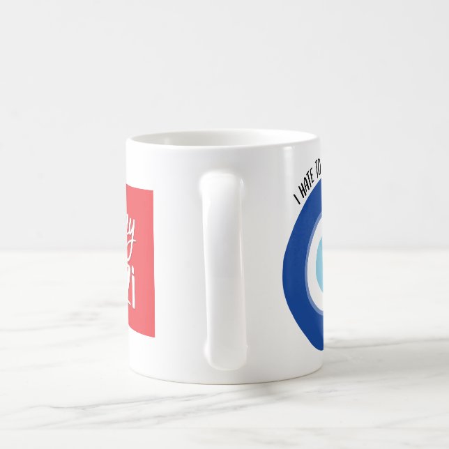 Haine To See You Go and Dizzy Logo Combo Mug (Poignée)