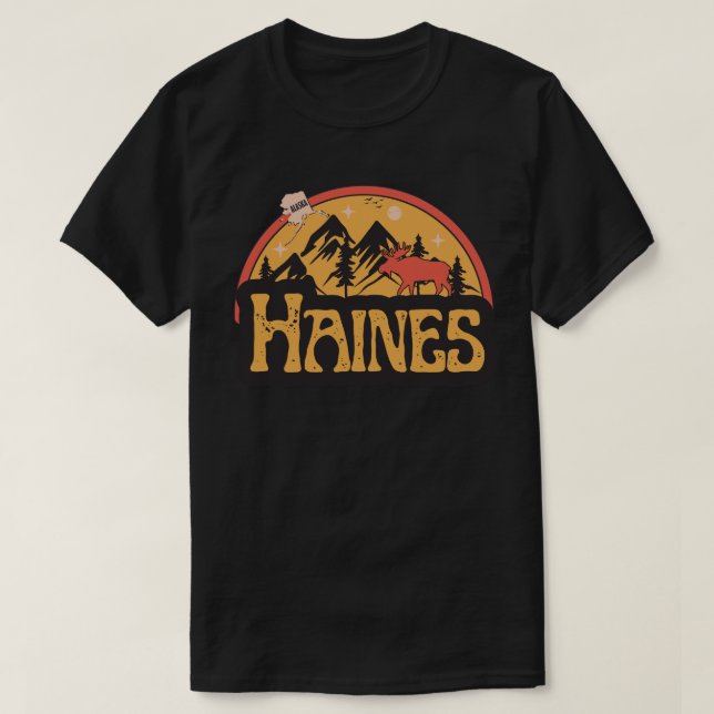 Haines, T-shirt Alaska-Shirt (Design devant)