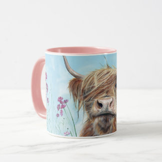 Hairy Highland Scottish Cow mug Ron Junior