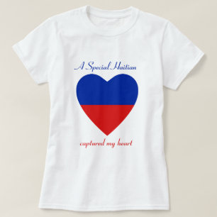 Haïti Drapeau Chérie T-shirt