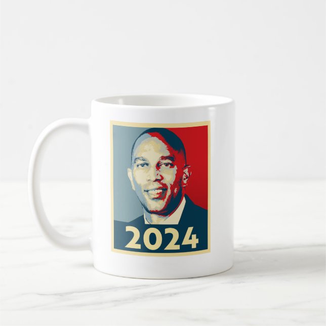 Hakeem Jeffries 2024 Café Mug (Gauche)