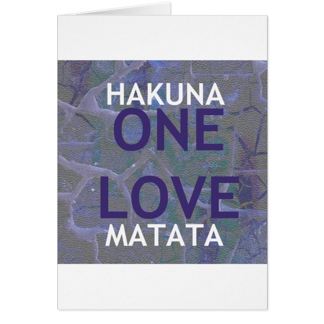 HAKUNA MATATA (Devant)