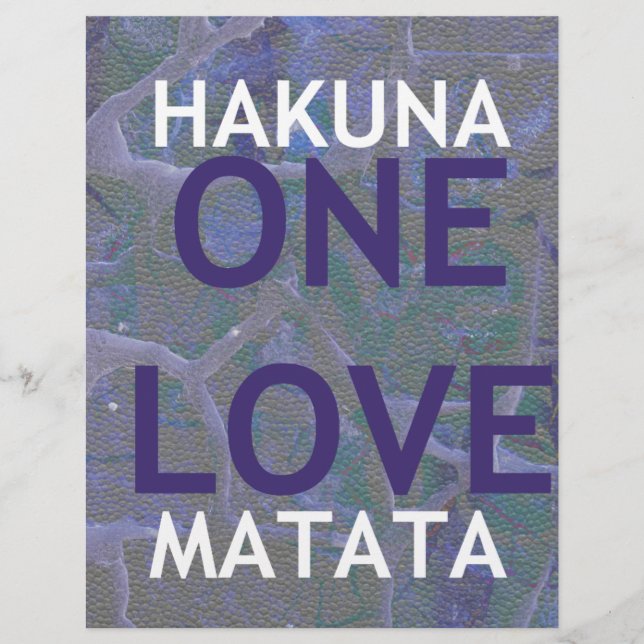 HAKUNA MATATA (Devant)