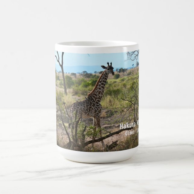 Hakuna Matata Giraffe Mug (Centre)