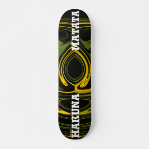 Hakuna Matata Retro Boys & Girls Custom Skateboard