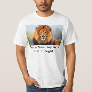 Hakuna Matata Tête de Lion Avoir un T-Shirt de Jou