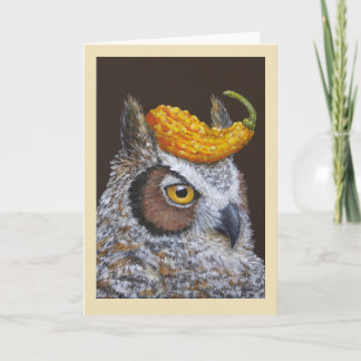 Hal la carte de hibou
