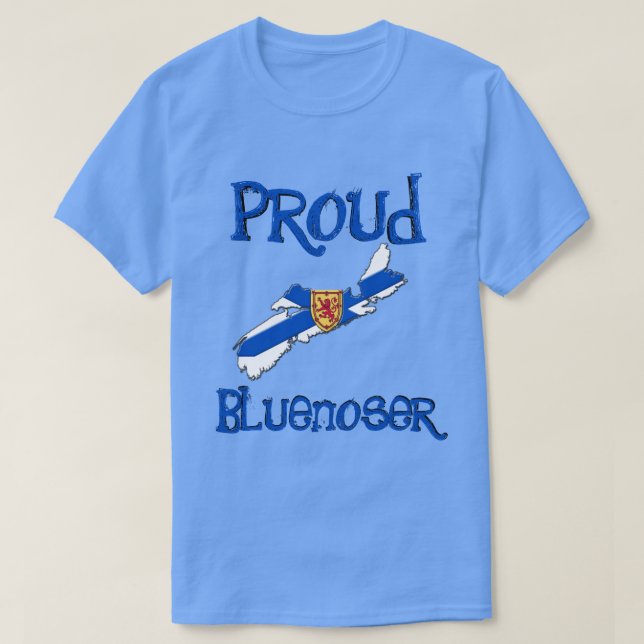 Halifax Nouvelle-Écosse T-shirt Proud Bluenoser (Design devant)