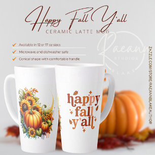 Hall Fall Y'all Céramique Latte Mug