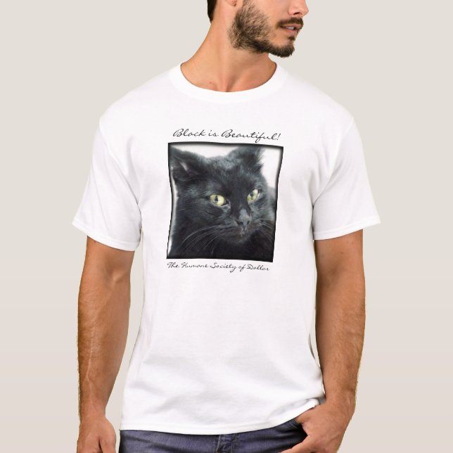 Halle - le noir est beau T-shirt (Devant)