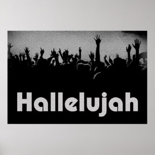 Hallelujah 36 x 24 Poster