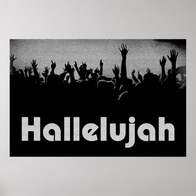 Hallelujah 36 x 24 Poster (Devant)