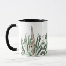 Hallo Aloe Mug à café à deux tons