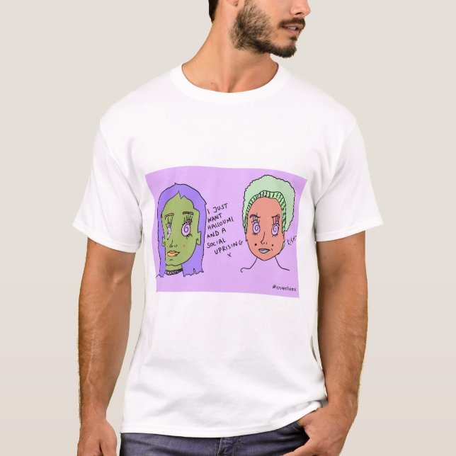 Halloumi | T-Shirt de base | #entendue (Devant)