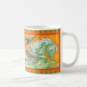 HALLOUS EVE WITCH ET HORSE CLASSIC MUG Orange