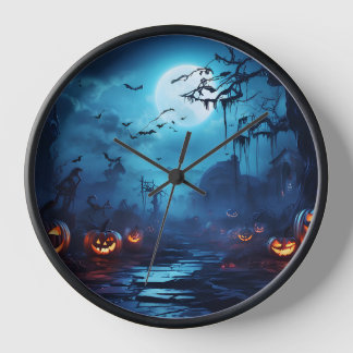 Halloween 2023 Horloge Haunted Night